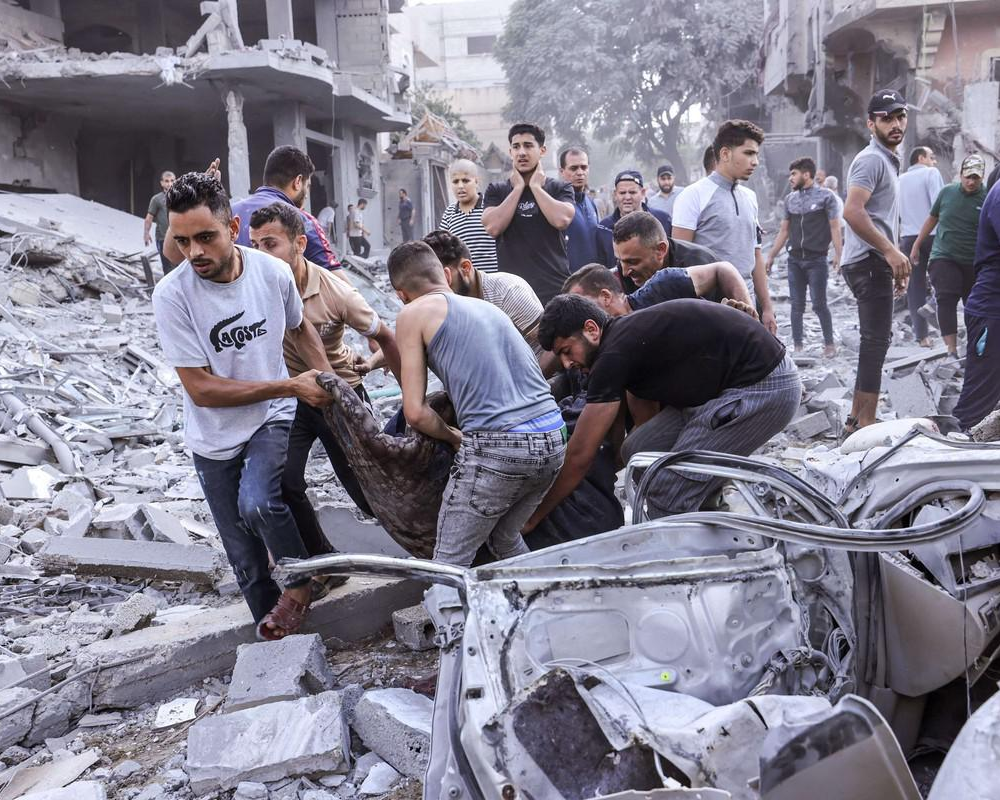 شهداء وجرحى بالعدوان الإسرائيلي المتواصل على قطاع غزة