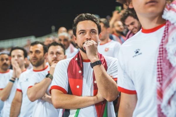 ولي العهد تعليقًا على هدف أردني في مرمى برشلونة: بطل يا يزن