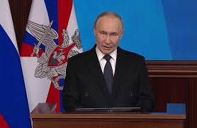 بوتين: صاروخ أوريشنيك سيدخل الخدمة القتالية بحلول نهاية العام