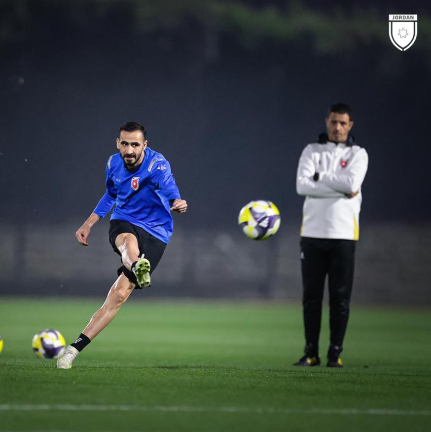 النشامى يختتم تحضيراته لمواجهة المغرب في نهائي كأس العرب