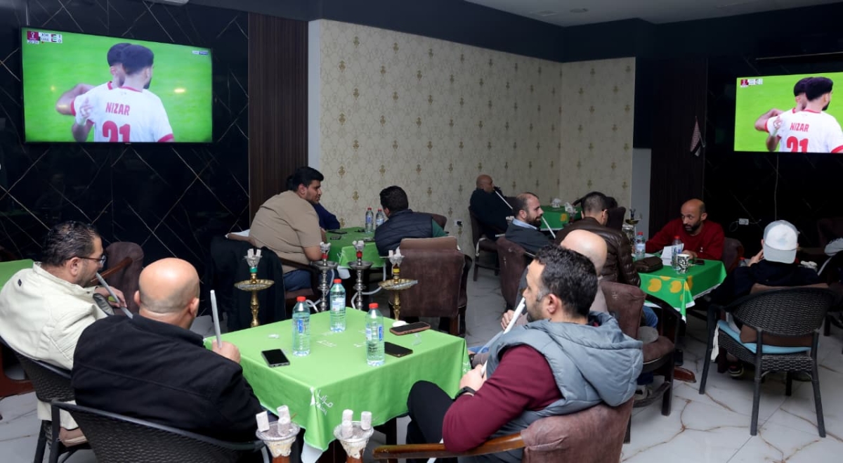 100  نسبة إشغال المقاهي والمطاعم تزامنا مع مباريات المنتخب الوطني