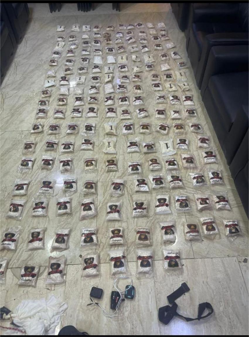 الجيش يحبط تهريب مخدرات بواسطة بالونات موجهة على الحدود الشرقية