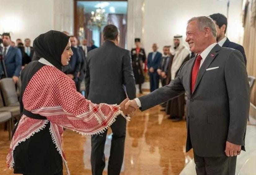 النائب الحجايا تُبرق للملك وولي عهده بمناسبة العام الجديد