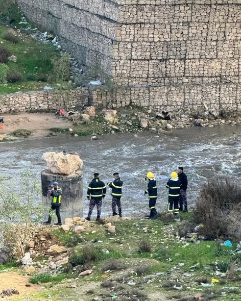 الأمن العام يعثر على الشخص الغريق داخل مجرى سيل الزرقاء