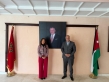 السفيرة غنيمات تستقبل مدير عام وكالة بيت مال القدس الشريف في المغرب